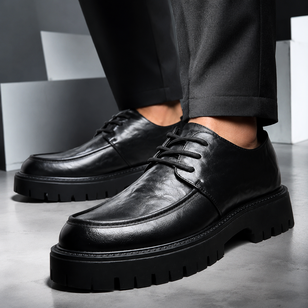 Callahan Leather Lug Derbies