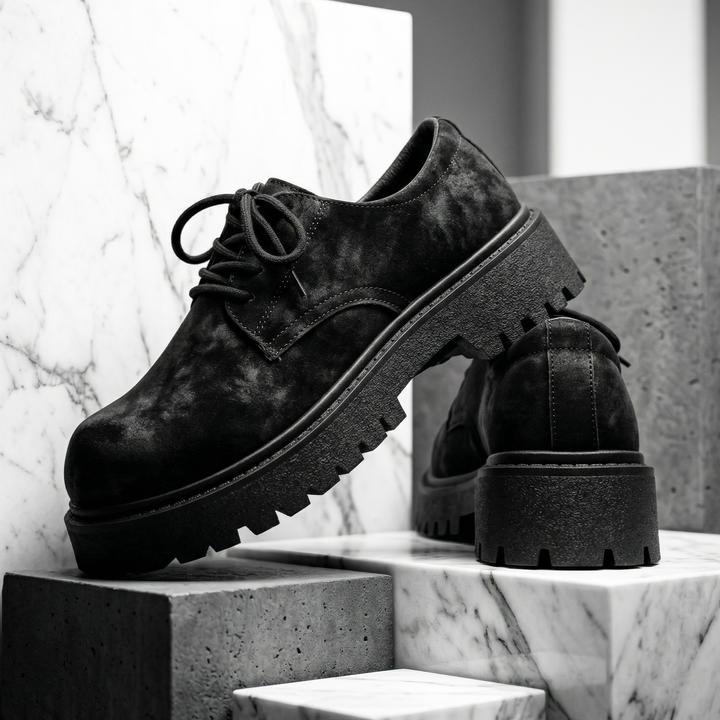Benton Lug Sole Leather Derbies