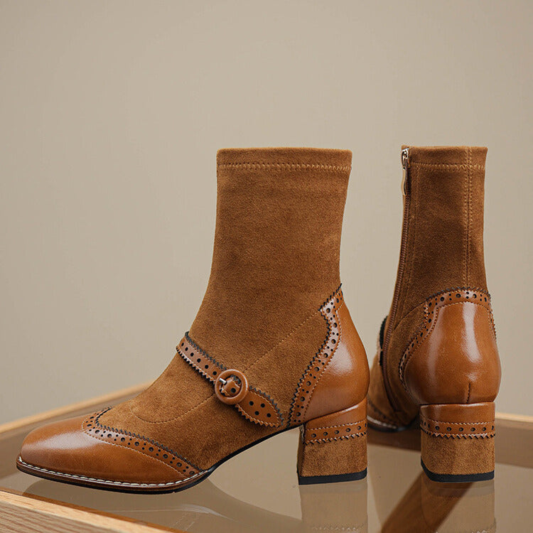 Alessia Genuine Leather Boots