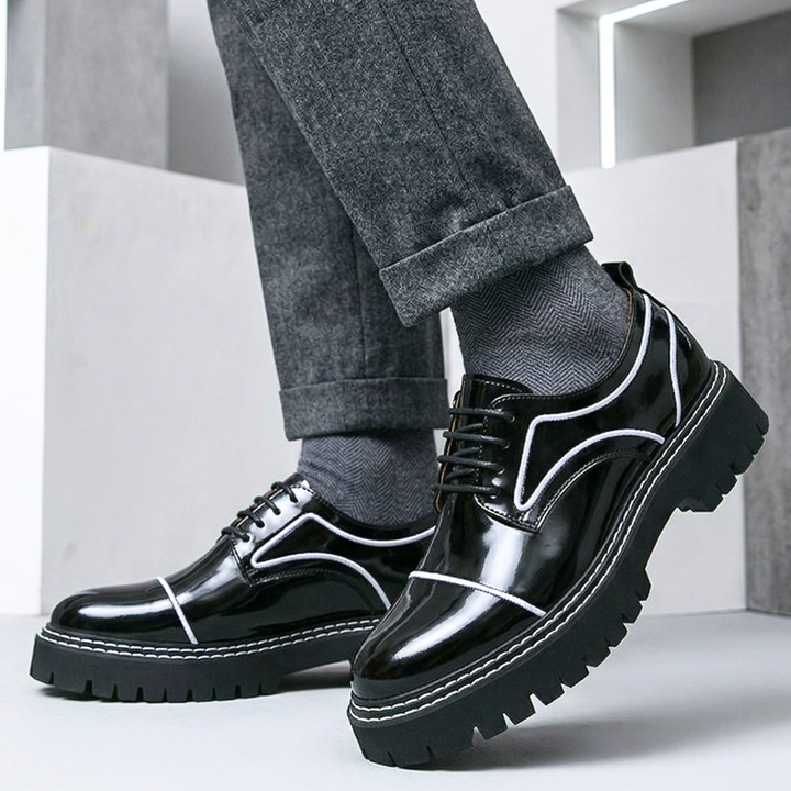 Rocco Leather Lug Sole Derbies