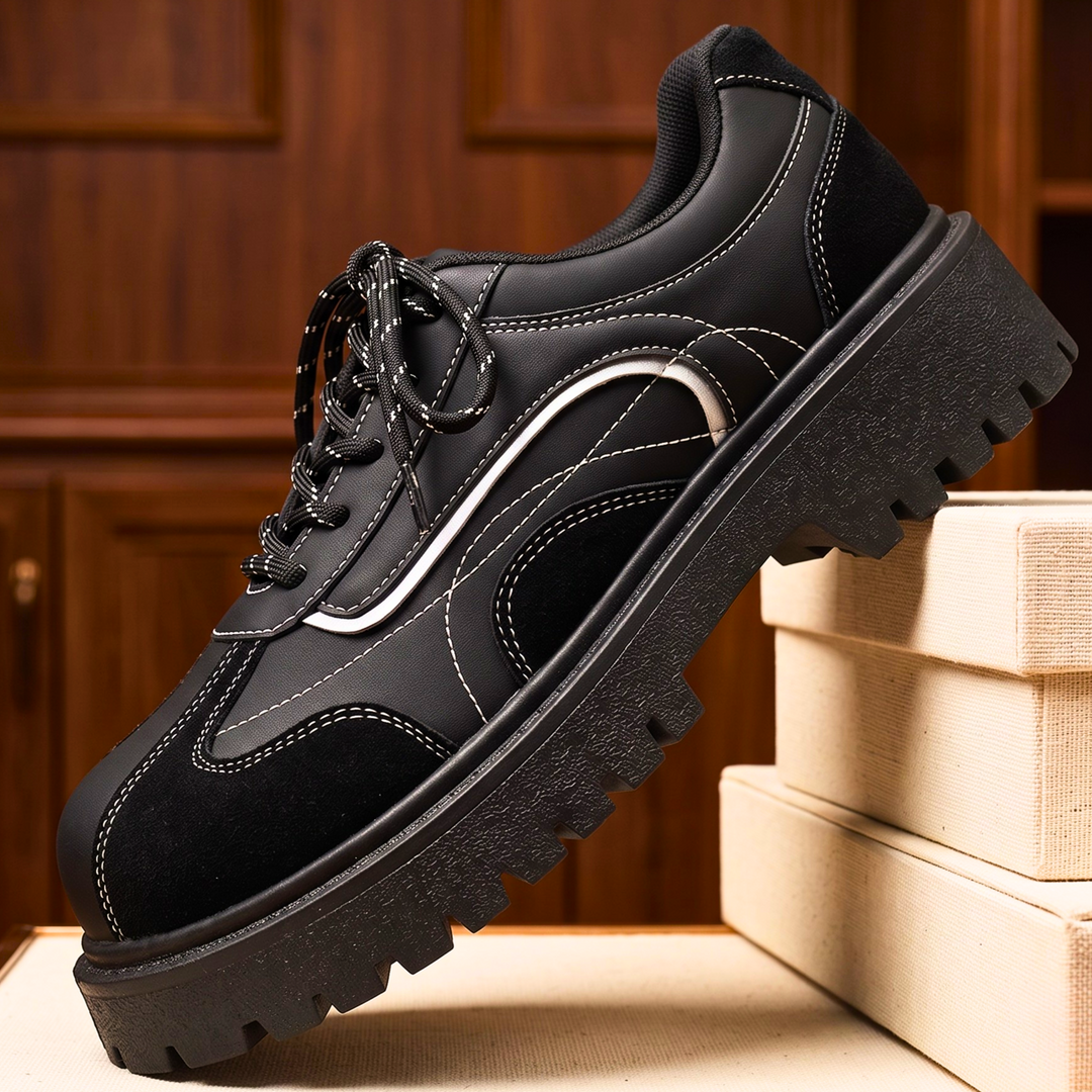 Maverick Retro Leather Derbies