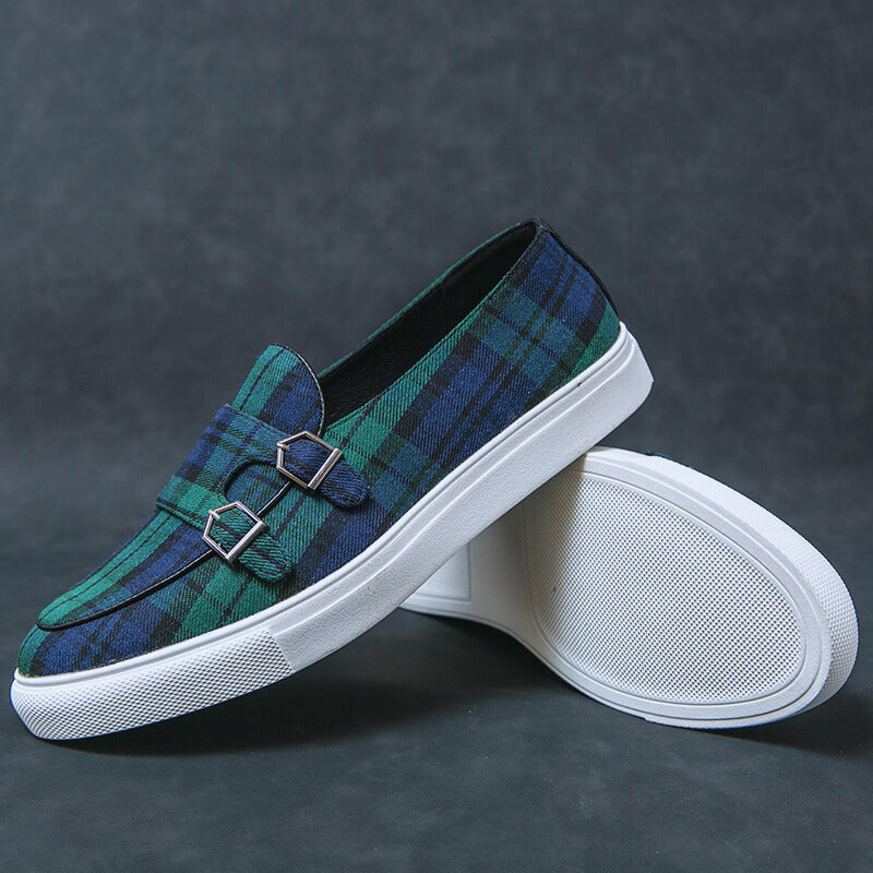 Piers Plaid Loafers