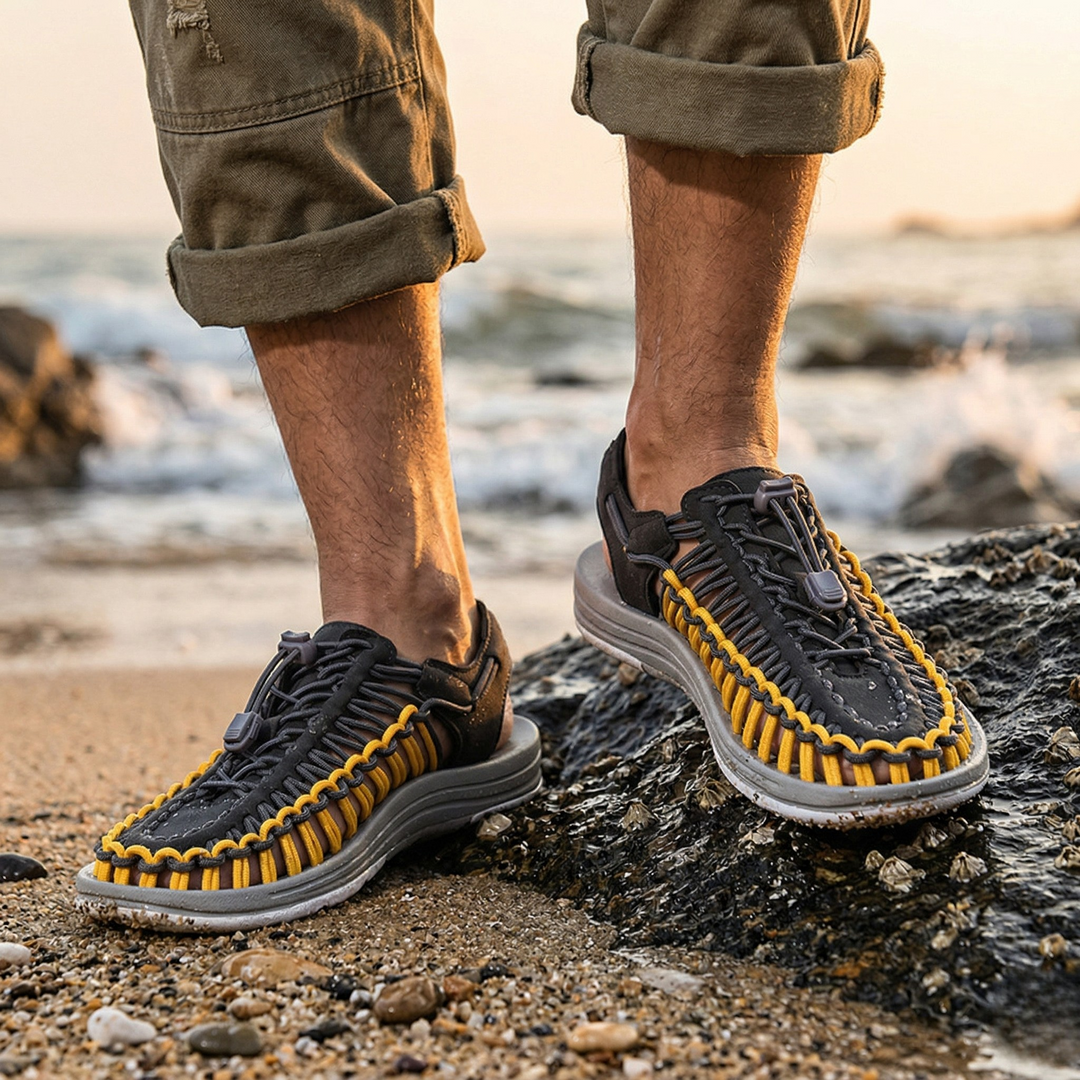 Santino Tide Woven Sandals