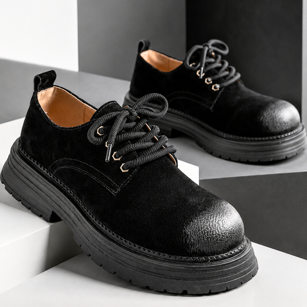 Archer Genuine Leather Derbies