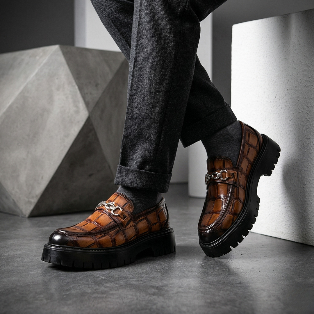 Giovanni Bellucci Leather Derbies