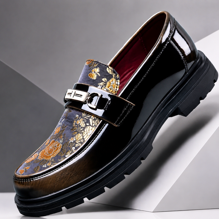 Maddox Retro Leather Derbies