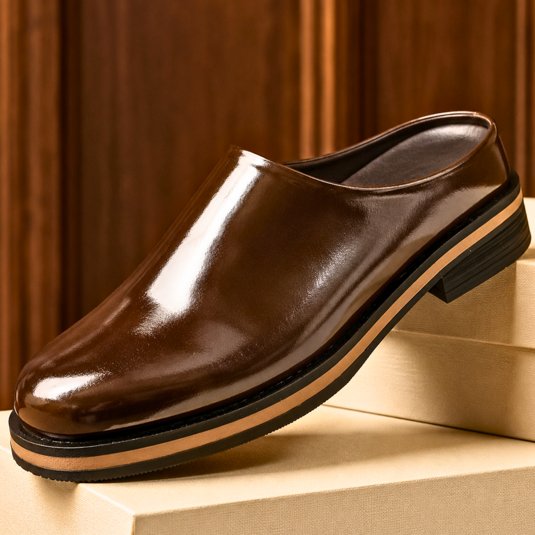 Dawson Leather Mules