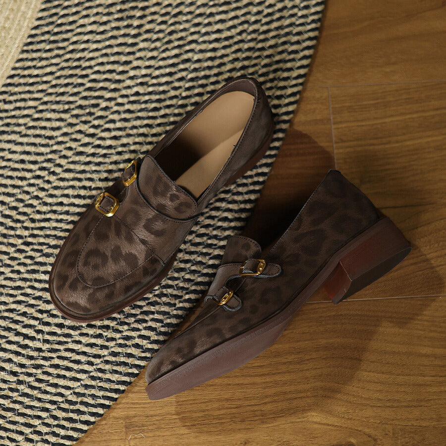 Savona Leopard Loafers