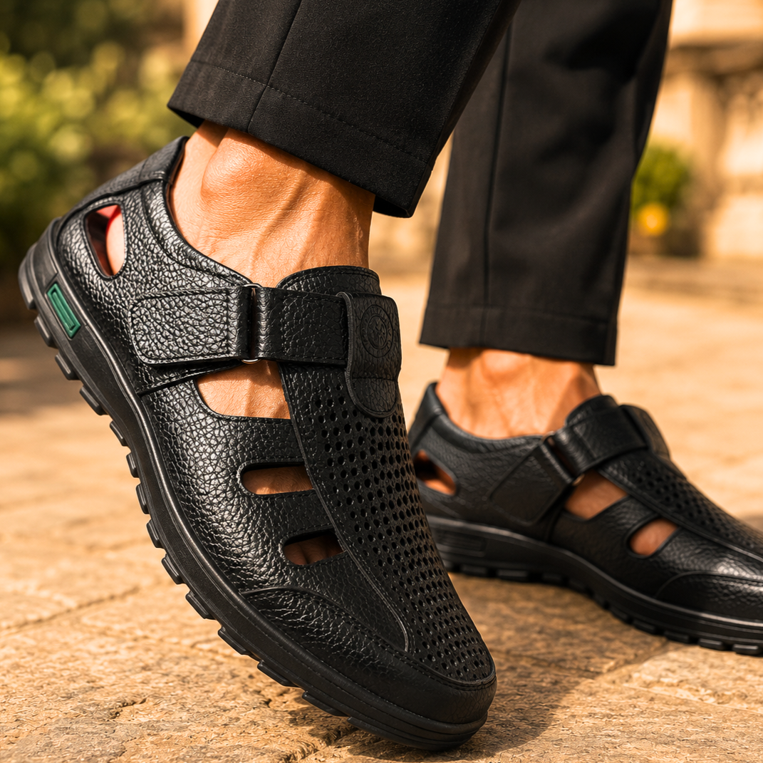 Ravello Leather Sandals