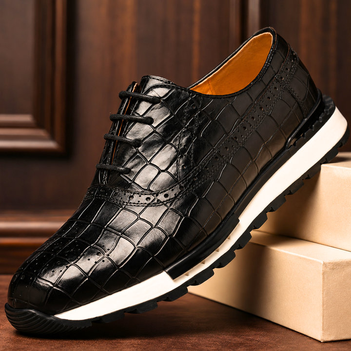 Parker Genuine Leather Dress Sneakers