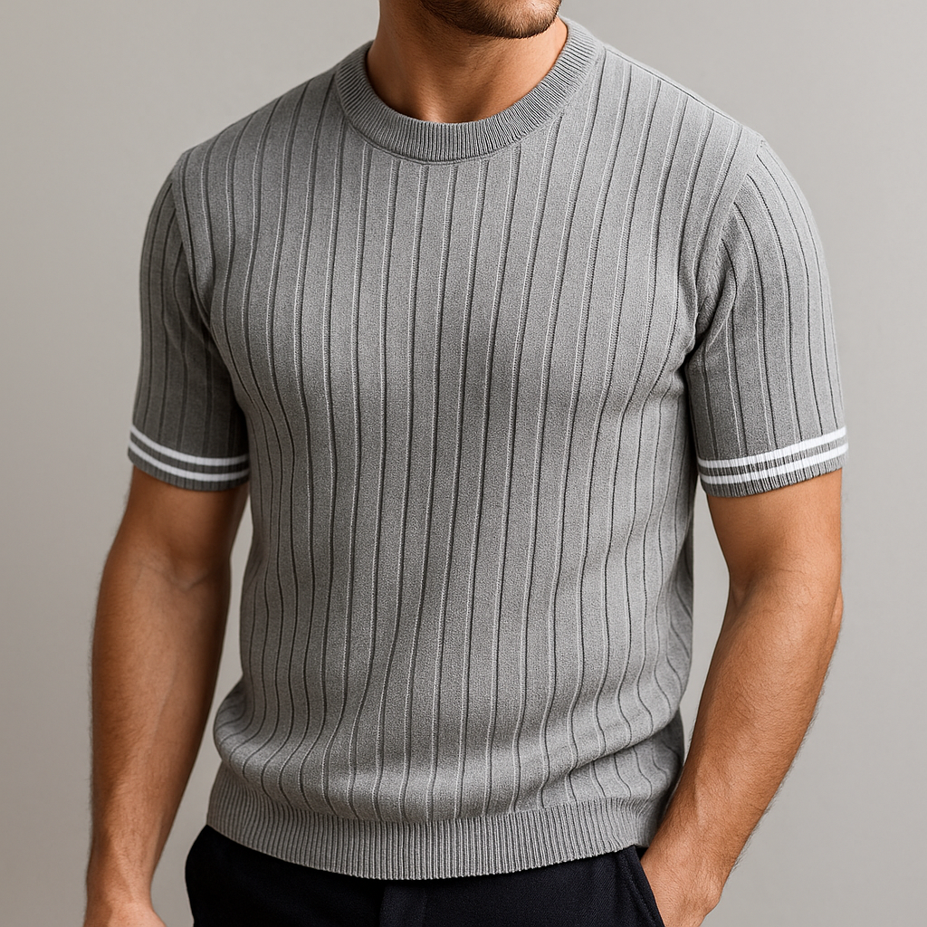 Strata Knit Tee