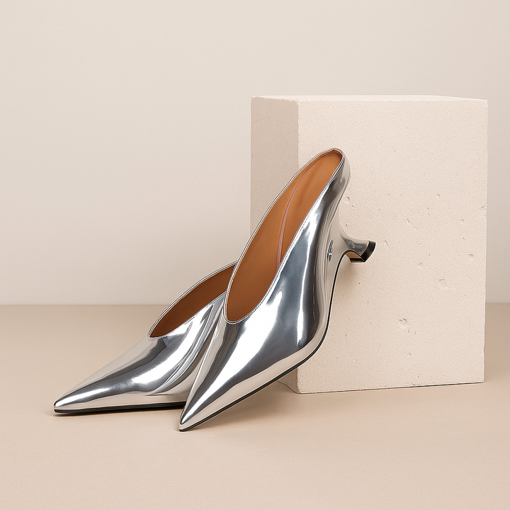 Lustra Heeled Mules