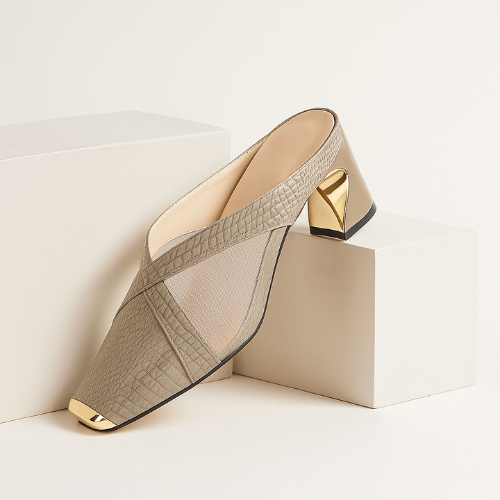Aveline Heeled Mules