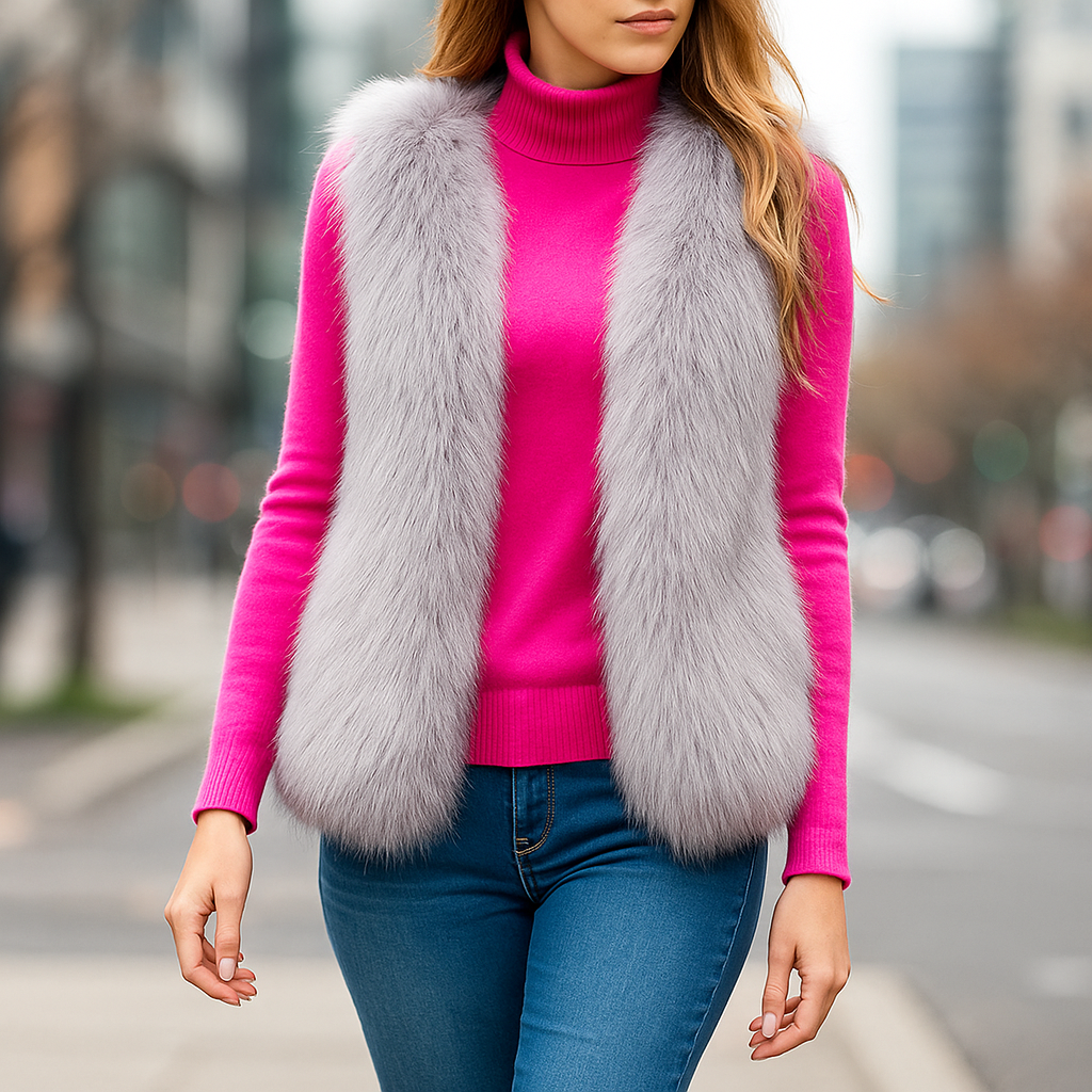 Amari Vegan Fur Vest