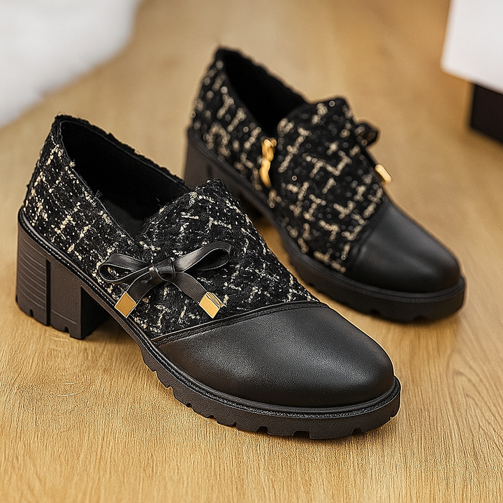 Chantel Tweed Loafers