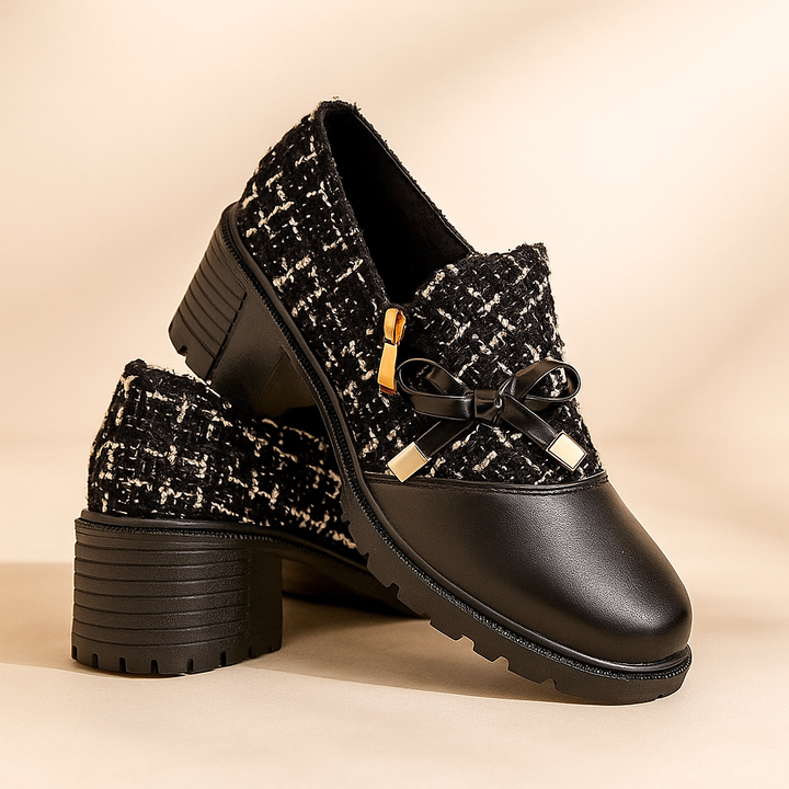 Chantel Tweed Loafers