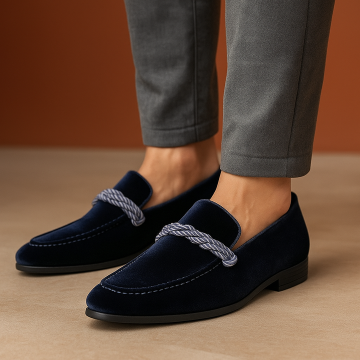 Monte Carlo Velvet Loafers