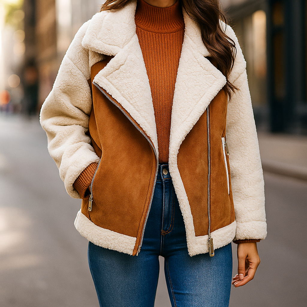 Evelyn Hart Aviator Jacket