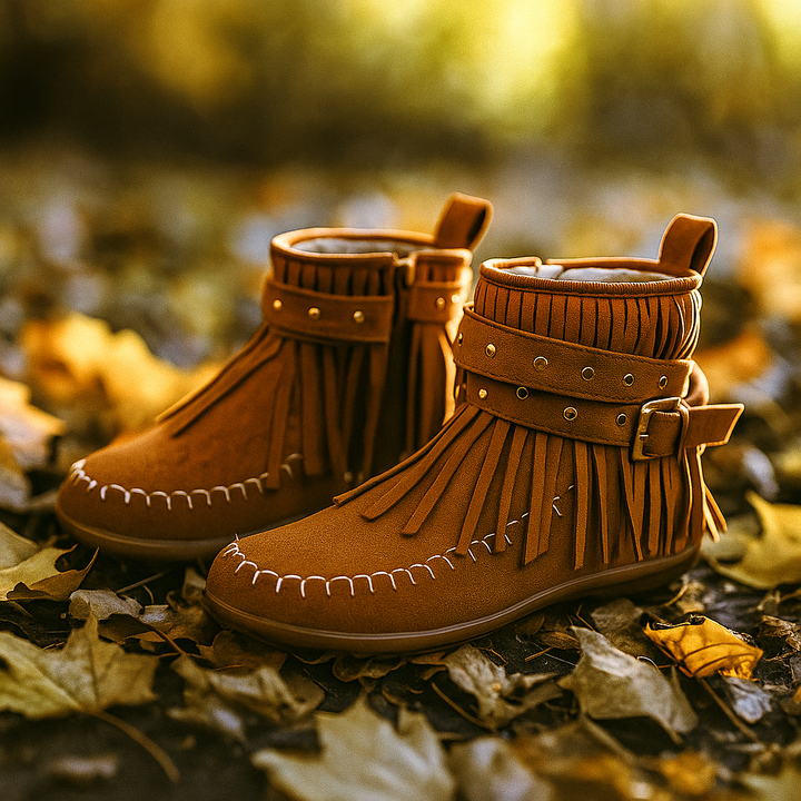 Noelle Boho Ankle Boots