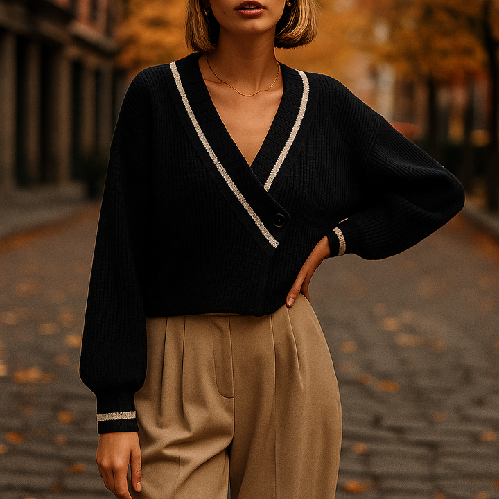 Leah Cropped Sweater