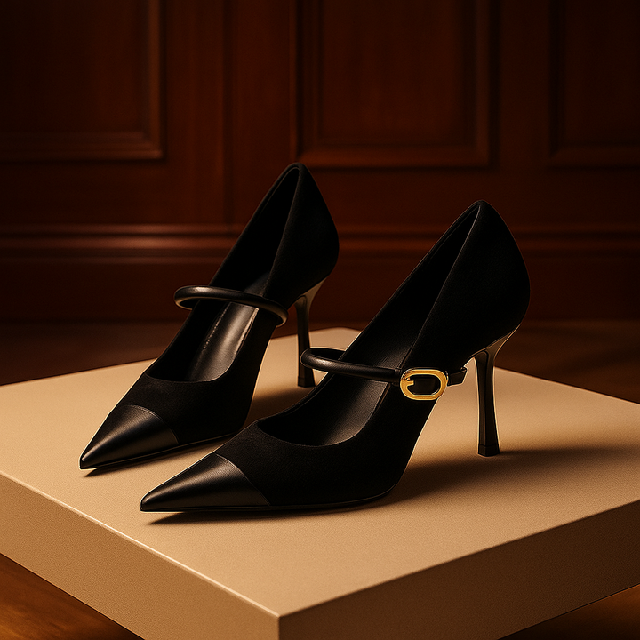 Rosaline Velvet Heels