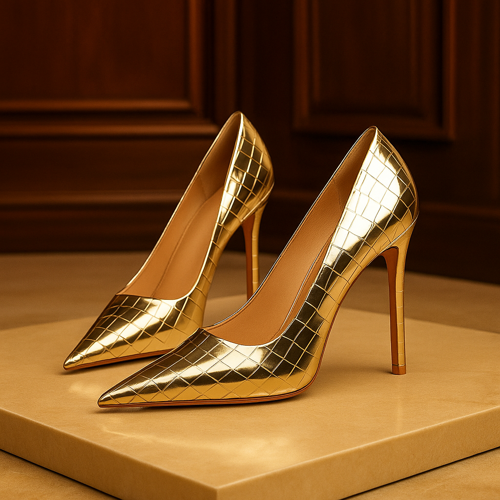 Golden Rae Stiletto Heels