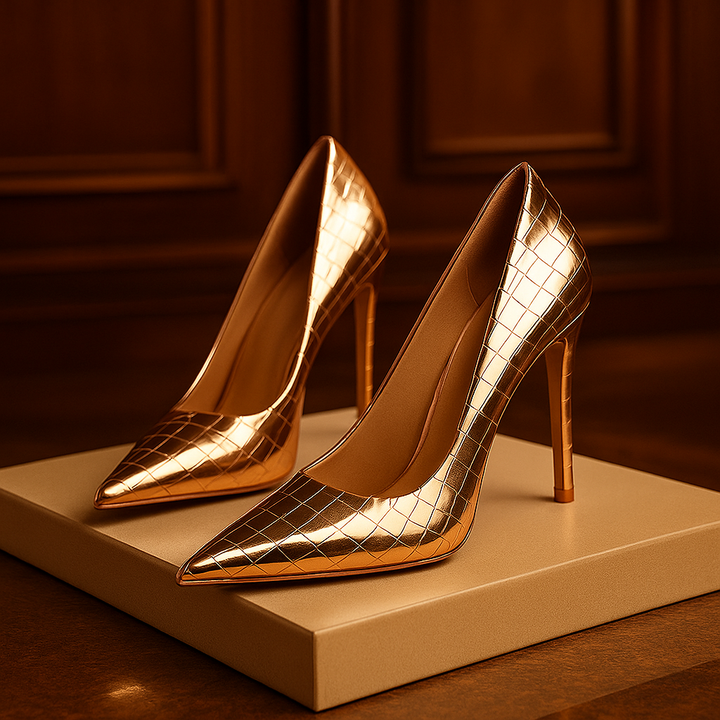 Golden Rae Stiletto Heels