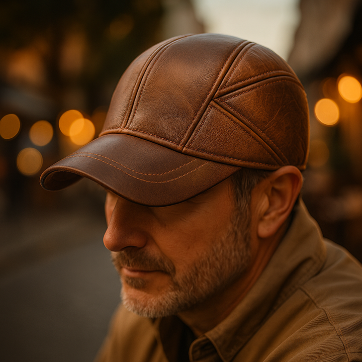 Portofino Leather Hat