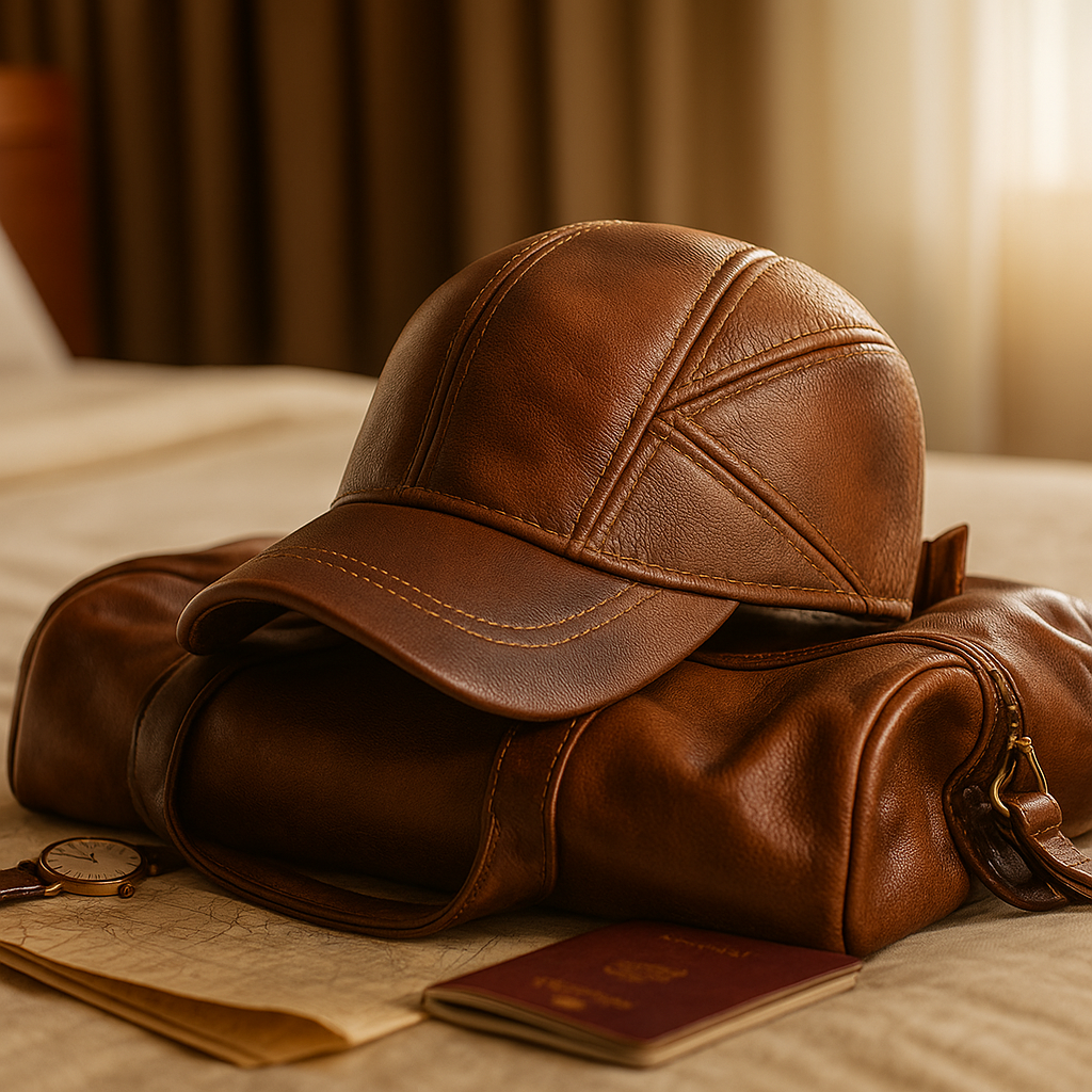 Portofino Leather Hat