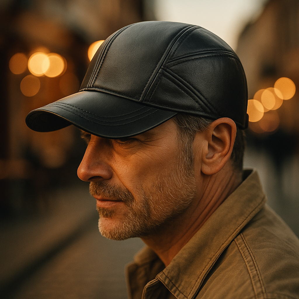 Portofino Leather Hat