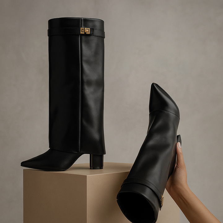 Vera Ren Heeled Boots
