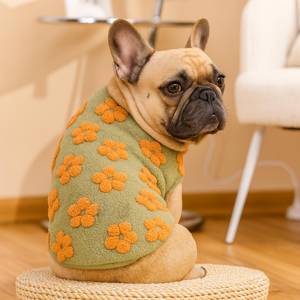 Daisy Bloom Pup Vest