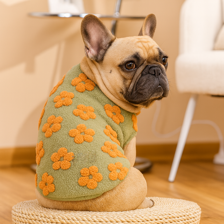 Daisy Bloom Pup Vest