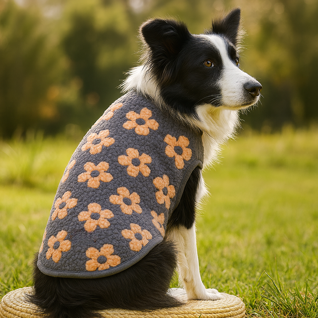 Daisy Bloom Pup Vest