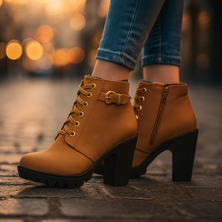 Sienna Hart Heeled Boots