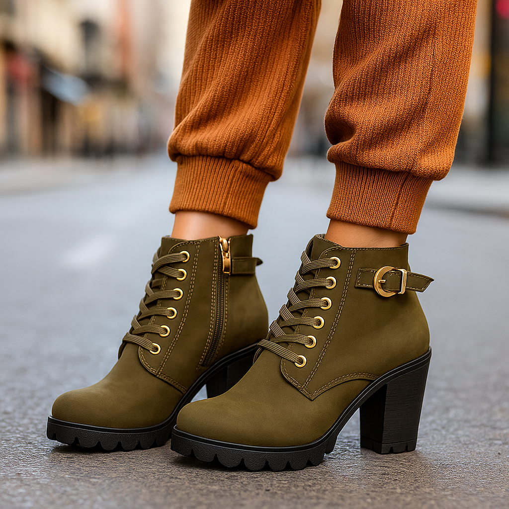 Sienna Hart Heeled Boots