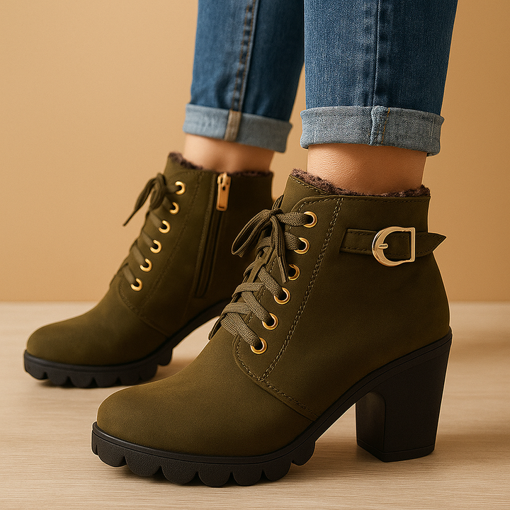 Sienna Hart Heeled Boots