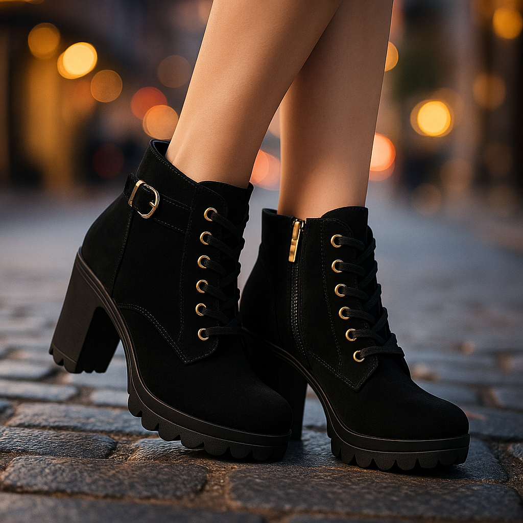 Sienna Hart Heeled Boots