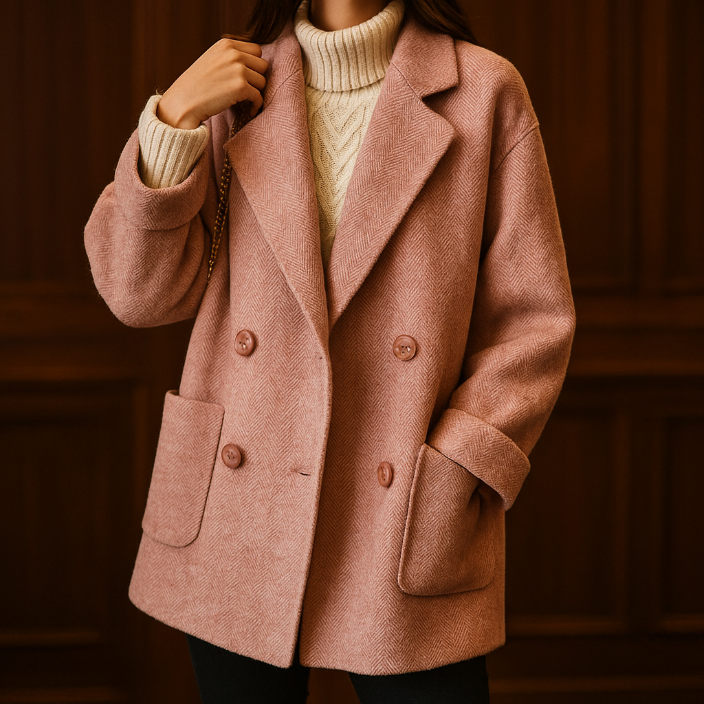 Riviera Herringbone Coat