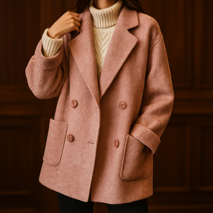 Riviera Herringbone Coat