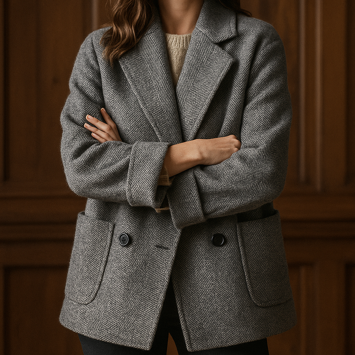 Riviera Herringbone Coat