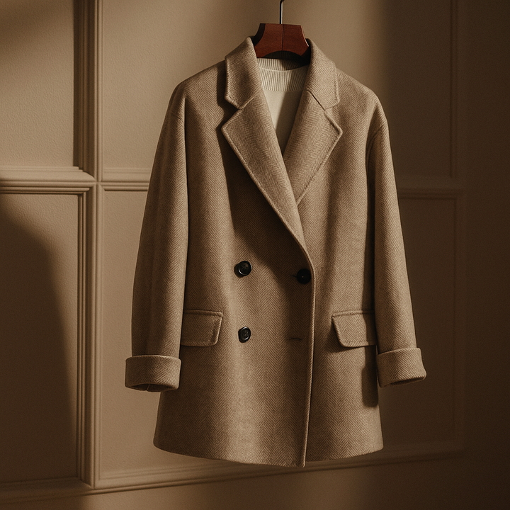 Riviera Herringbone Coat