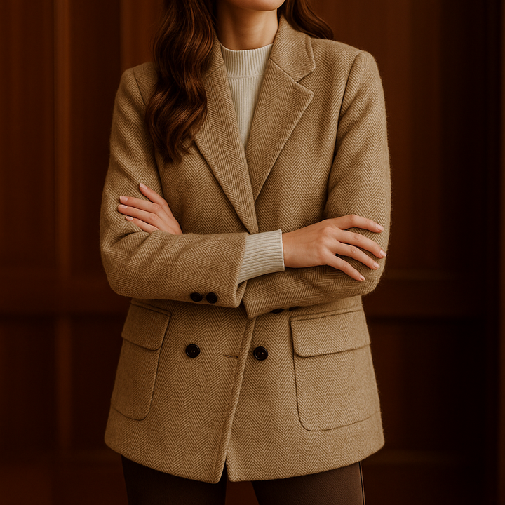 Riviera Herringbone Coat