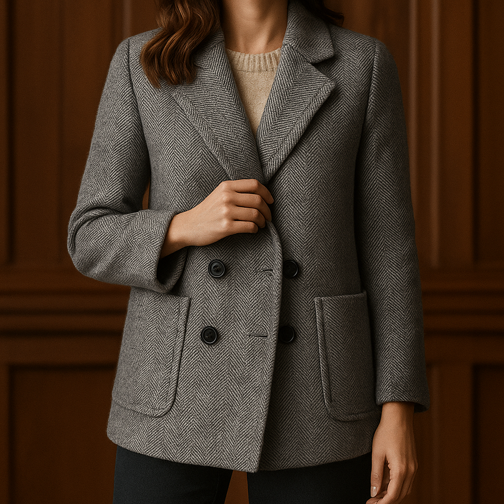 Riviera Herringbone Coat