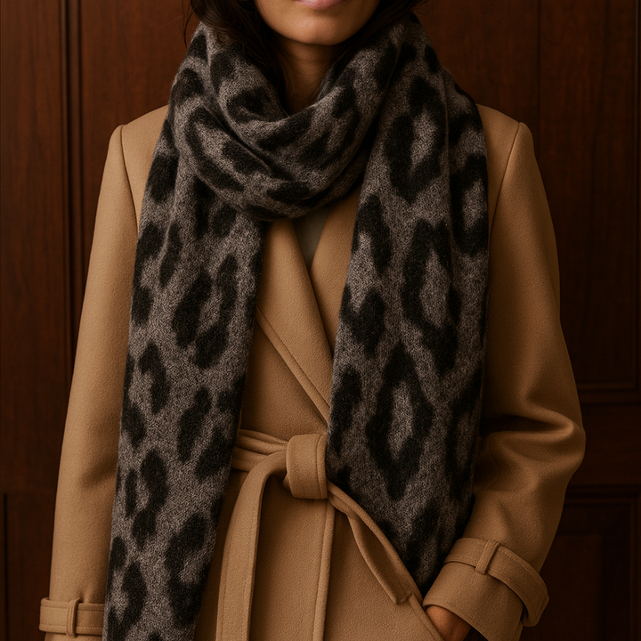 Leona Patterned Scarf