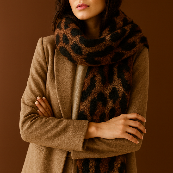 Leona Patterned Scarf