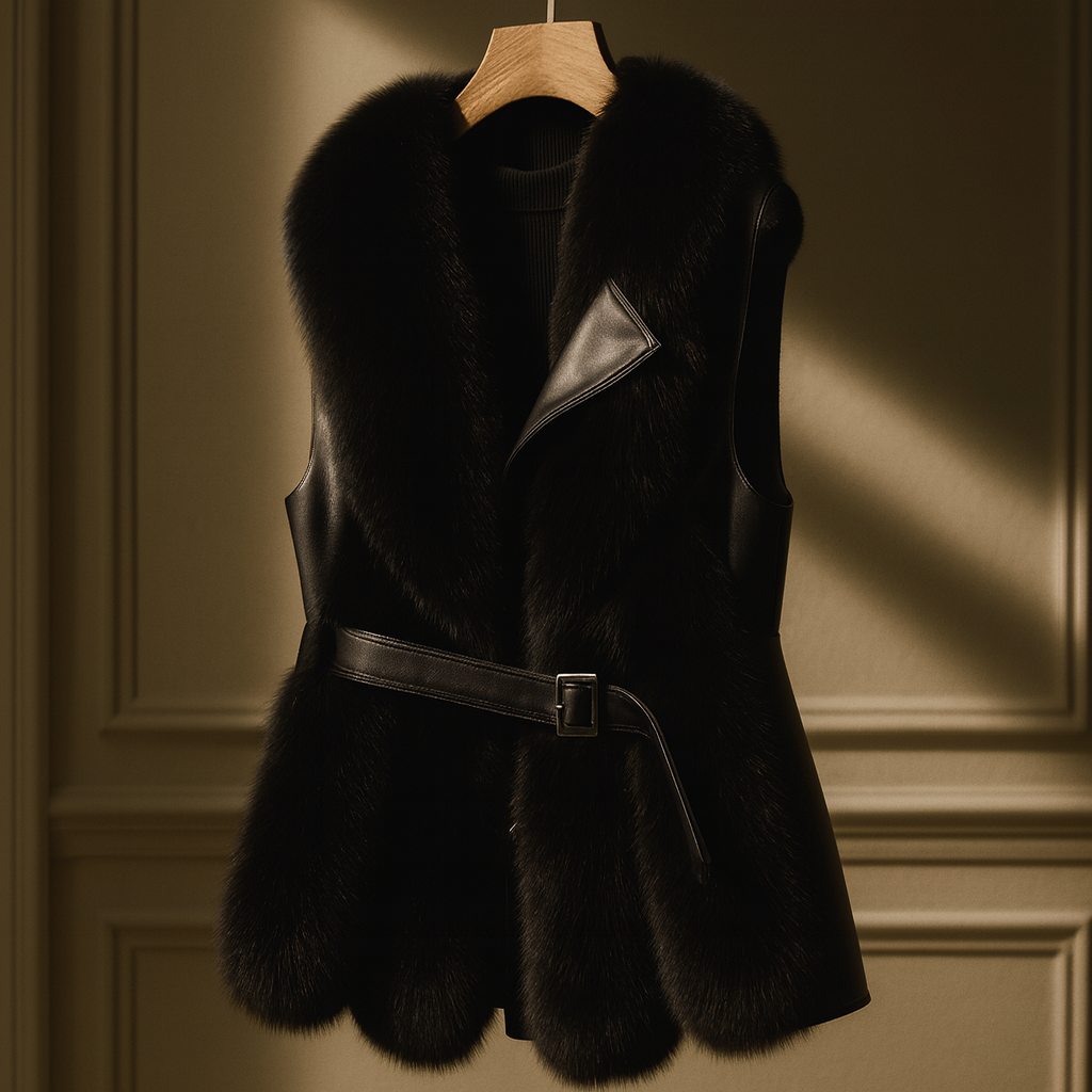 Valentina Morreti Fur Vest