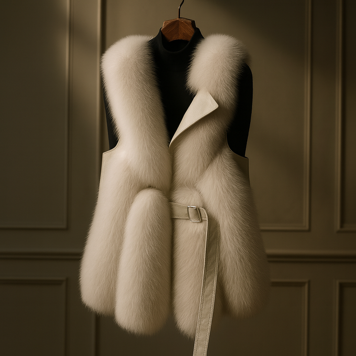 Valentina Morreti Fur Vest
