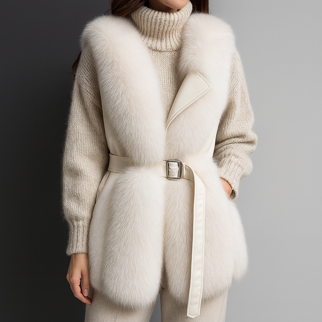 Valentina Morreti Fur Vest