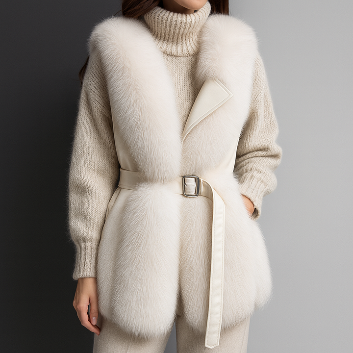 Valentina Morreti Fur Vest